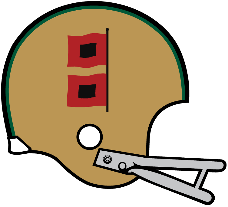 Miami Hurricanes 1967 Helmet Logo iron on transfers for T-shirts